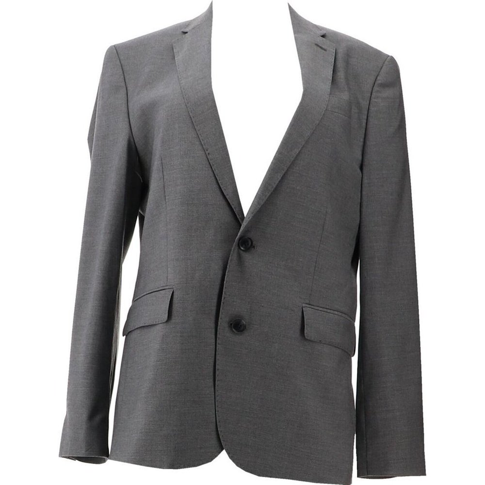 NWT JF J. FERRAR ULTRA COMFORT SLIM FIT SUIT JACKET MEDIUM GRAY 58 BGRG‎
